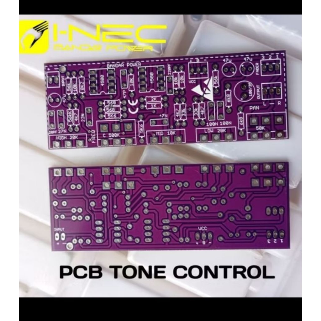 PCB tone control
