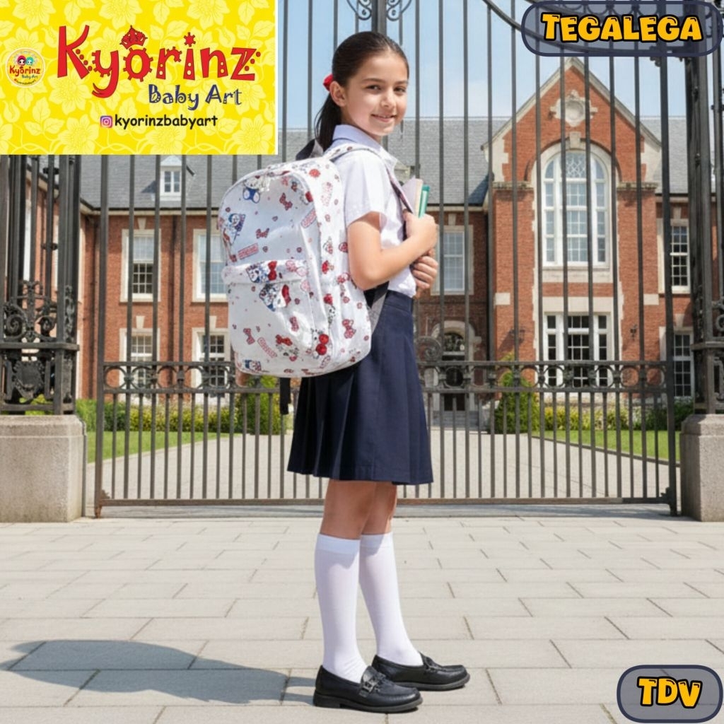 Kyorinz - Tas Sekolah Anak cewek Tas Ransel Sekolah Import Anak cewek Tas Sekolah