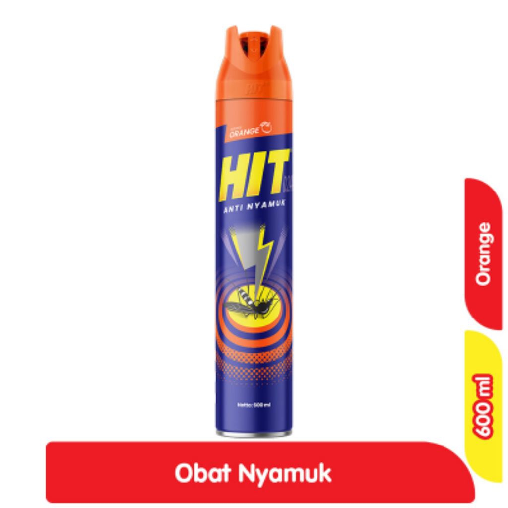 Hit Aerosol Orange 600ml