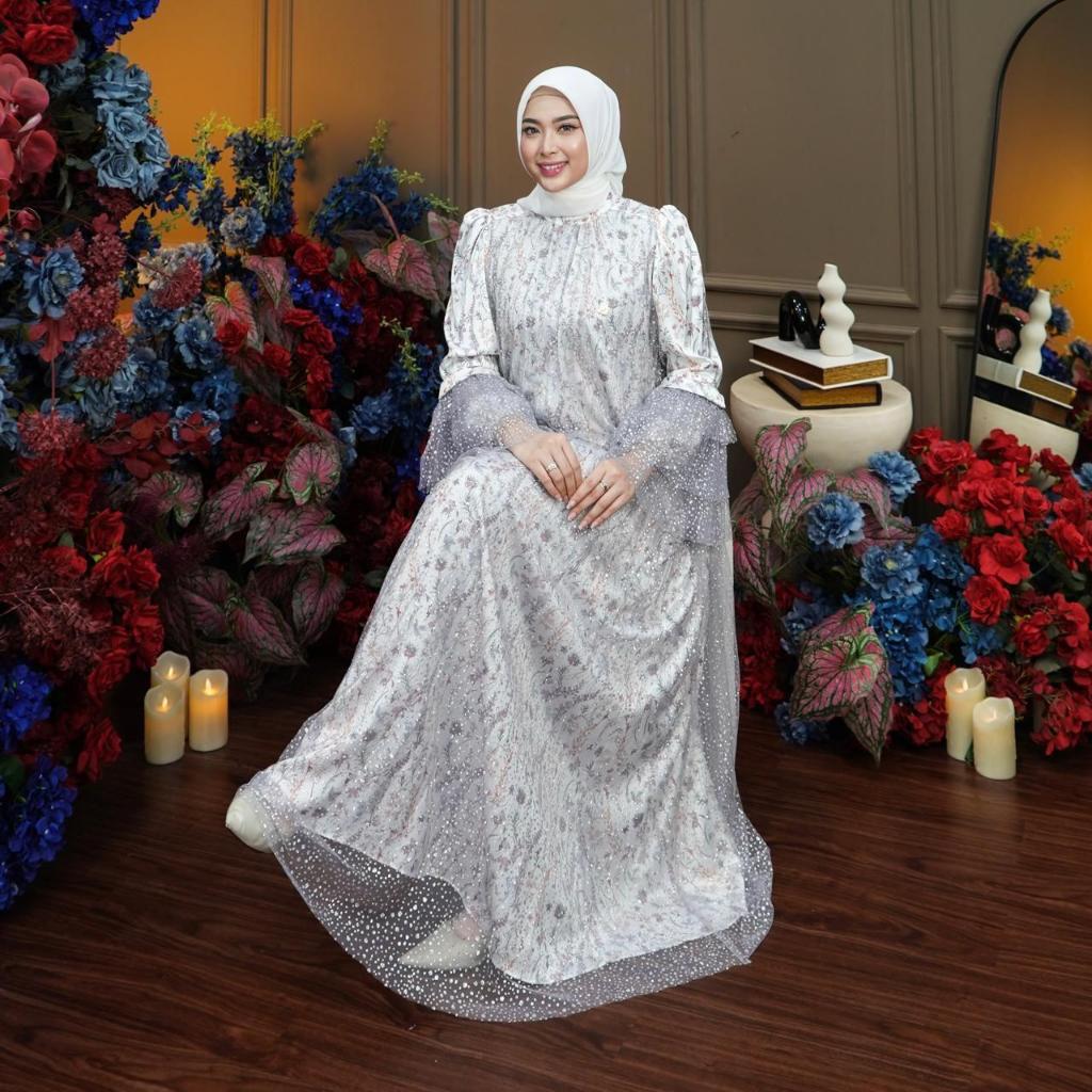GAMIS TERBARU SEAN 3 / AIDEN MAXY DRESS WANITA MUSLIMAH PREMIUM LEBARAN 2026 ORIGINAL DUMMA