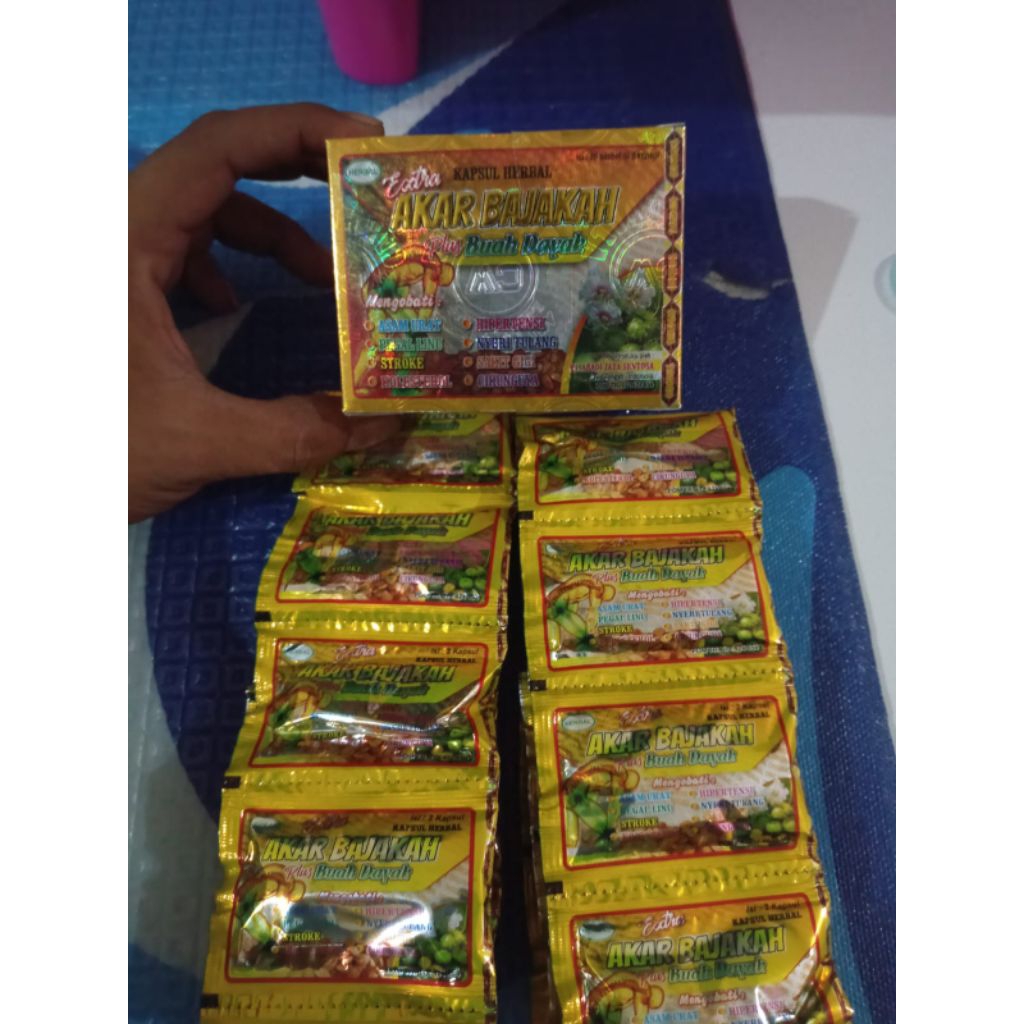 akar bajakah kapsul asli original