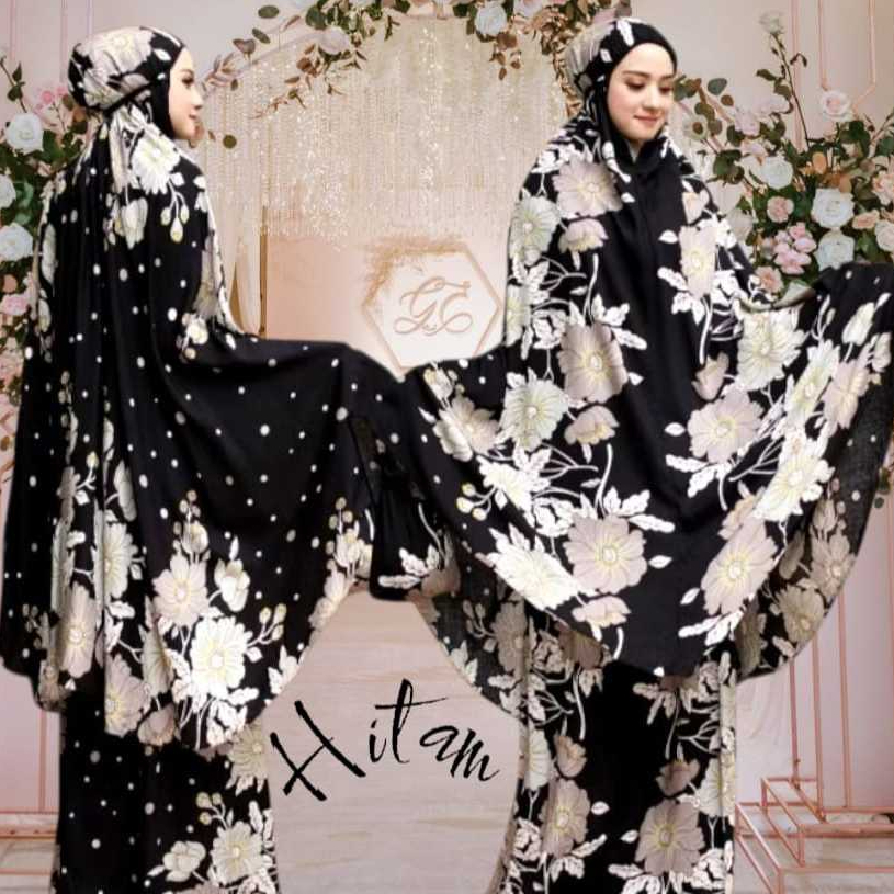 Mukena Bali Seruni Motif Atas Super Jumbo