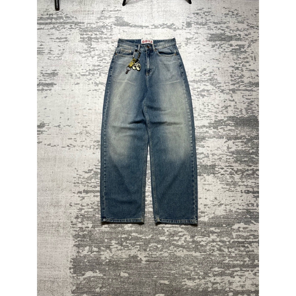 Ootj seoul wash jeans baggy pants