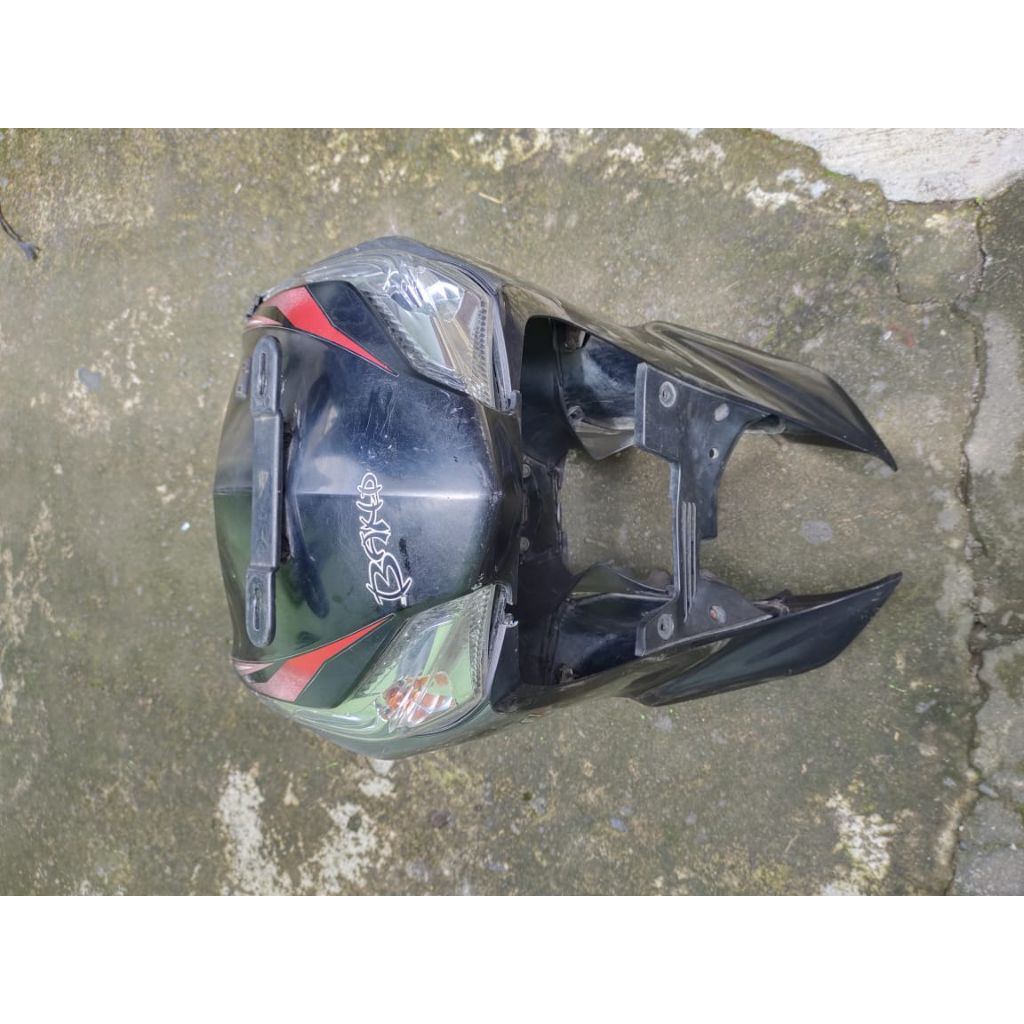 cover body sayap depan tebeng sayap depan full set honda supra x 125 helm in fi original