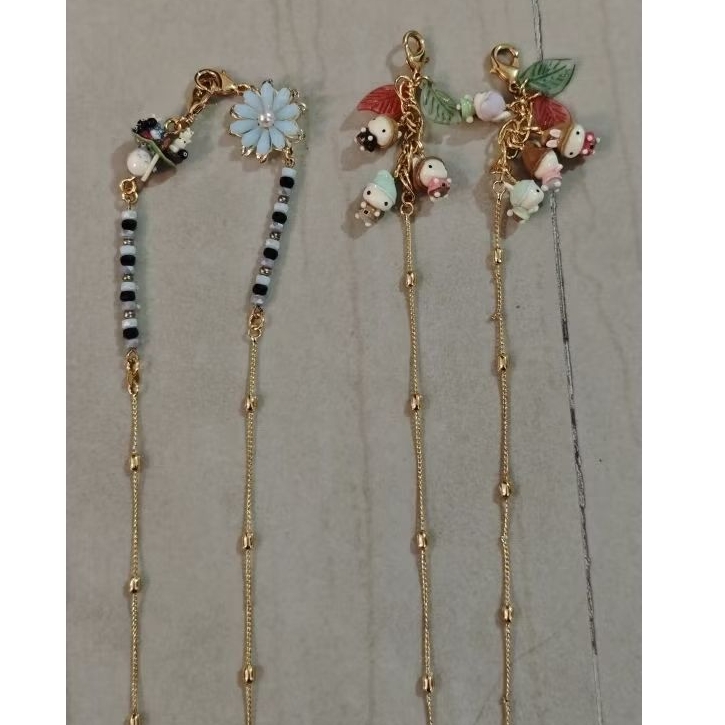 Jasmine tease mask chain rantai kacamata