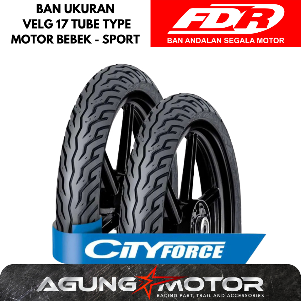 BAN FDR CITYFORCE RING 17 BAN MOTOR BEBEK SPORT TUBETYPE