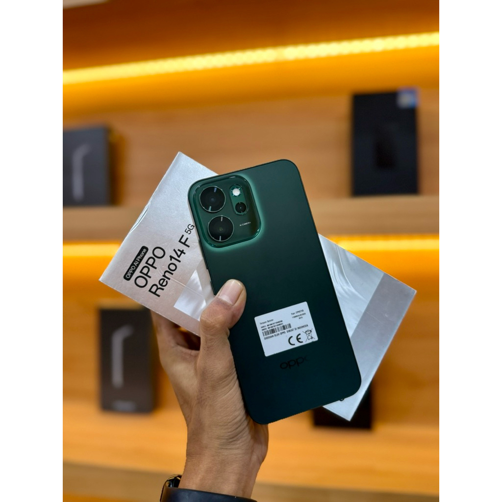 OPPO RENO 14F 5G 12/256GB // 8/256GB SECOND MULUS TERAWAT