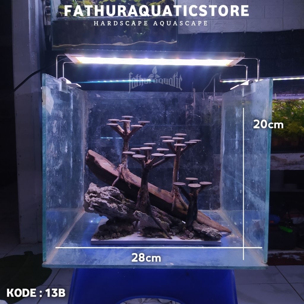 HARDSCAPE AQUASCAPE UNTUK TANK 30CM