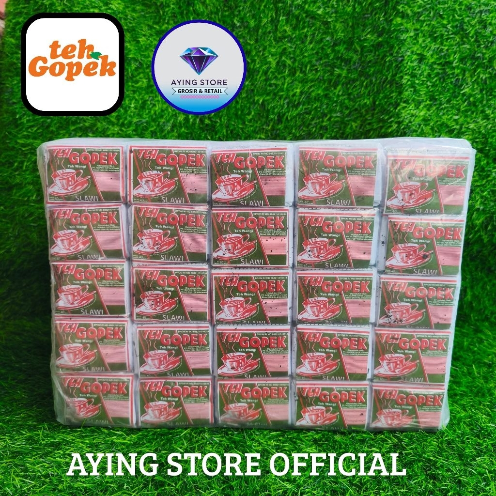 Teh Gopek Slawi (BAL) 1bal isi 10 slop =total 100 pcs