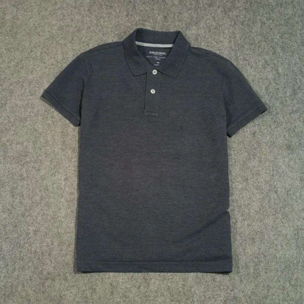 polo shirt polos pria lengan pendek size M second GIORDANO