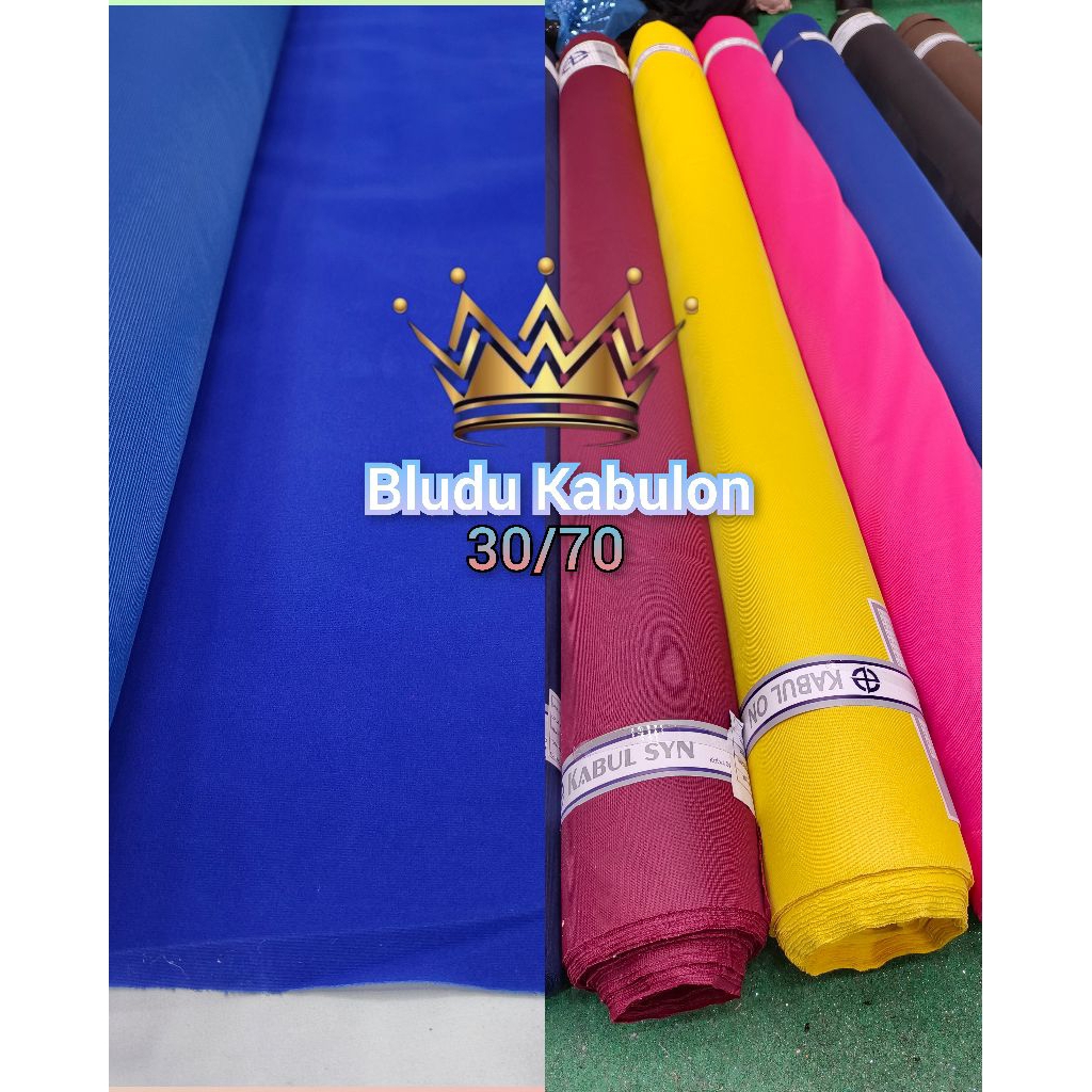 bludru kabulon-promo murah/bahan kain kabulon/beludru/buldru/bludru/kain kabulon(per 1 roll-25 yard)