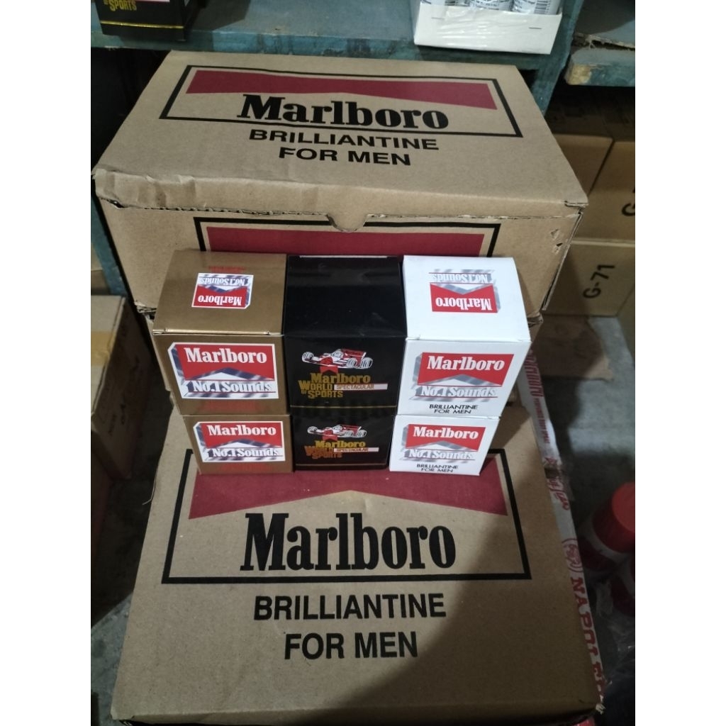 Marlboro Pomade Minyak Rambut 100gr All-varian.