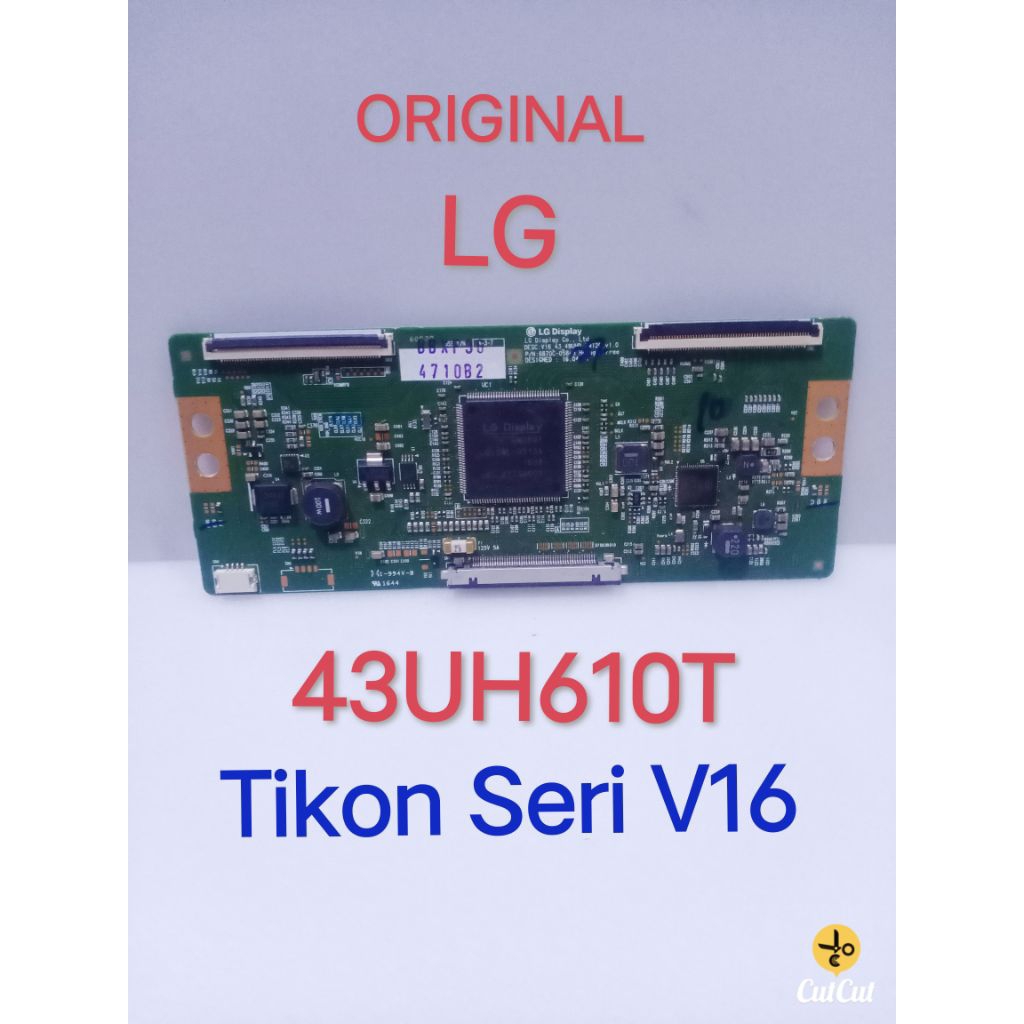 Tcon Ticon Tycon Tikon T con lg LG 43UH610T 43uh610t 43uh610