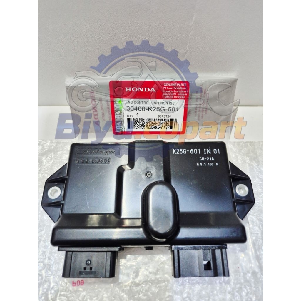 30400-K25-600C1 K25G-601 IN01 ECU ECM CDI BEAT FI ESP, SCOOPY FI non ISS (Starter Halus)