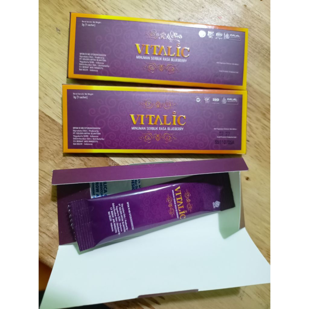 PAKETAN Vitalic ISI 3SACHET