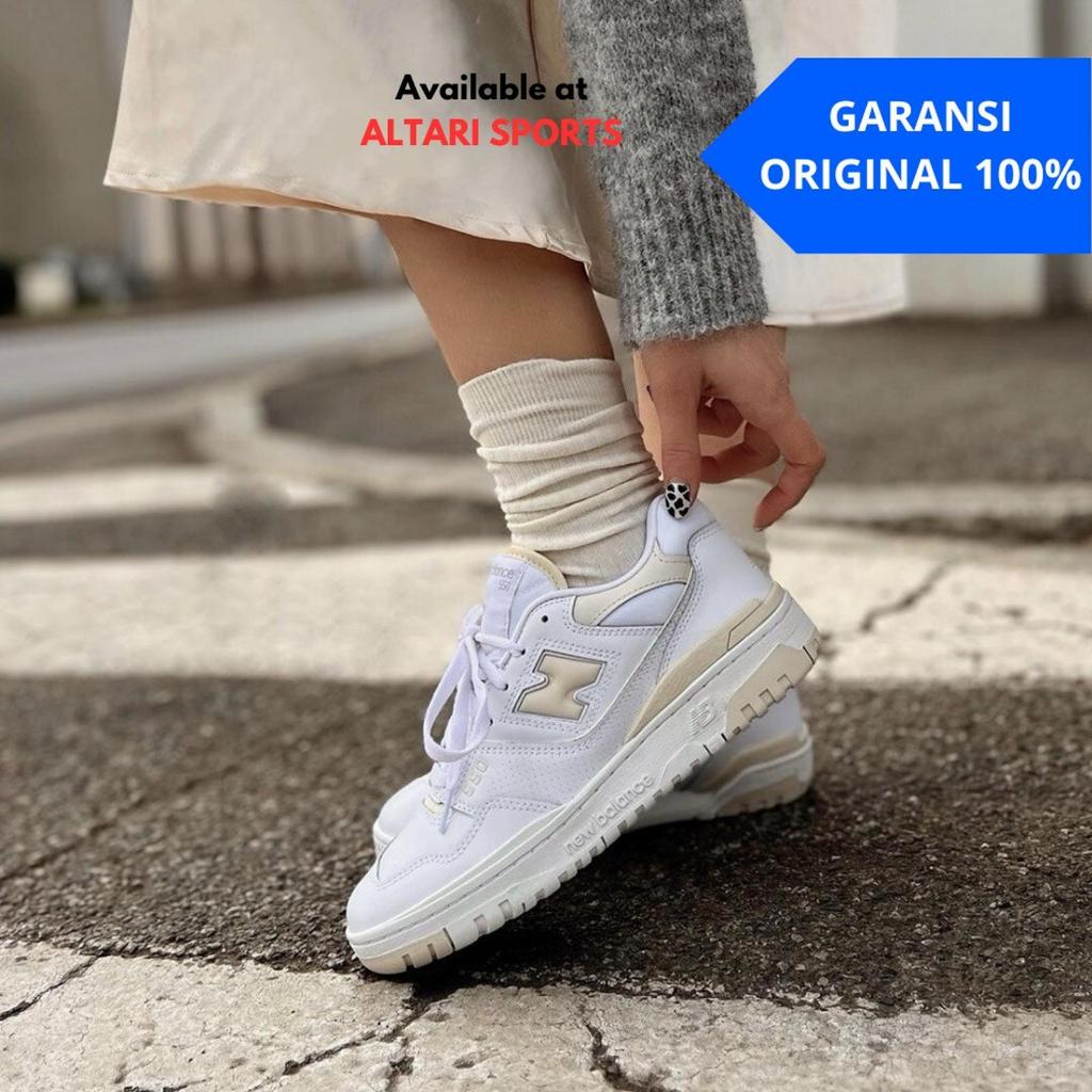 SEPATU SNEAKERS CASUAL WANITA NB 550 BBW550BK ORIGINAL