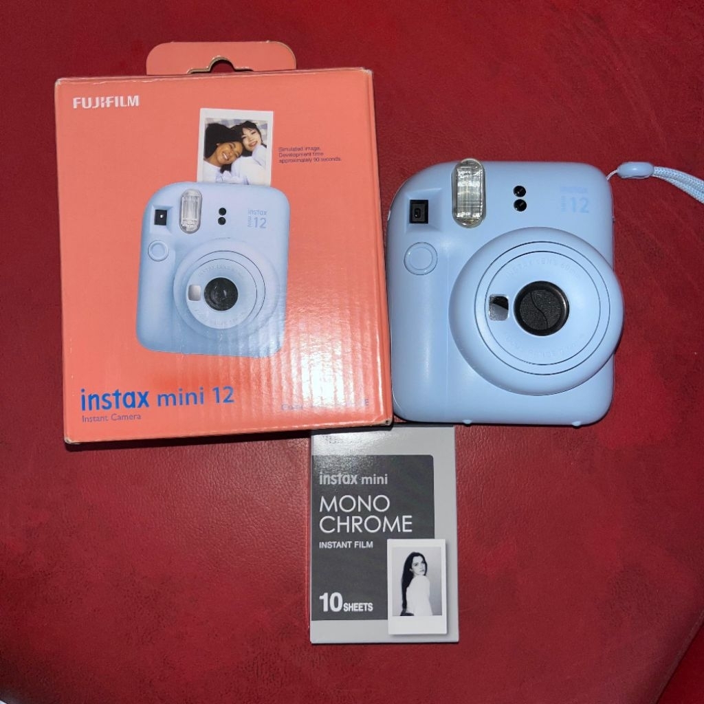 camera fuji film instax mini 12 preloved + bonus
