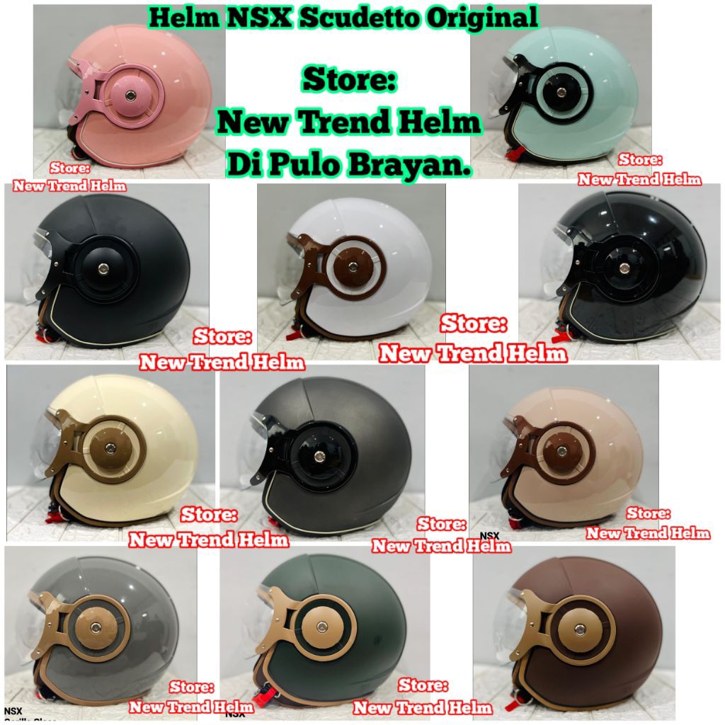 Helm NSX Scudetto original.Helm Retro NSX