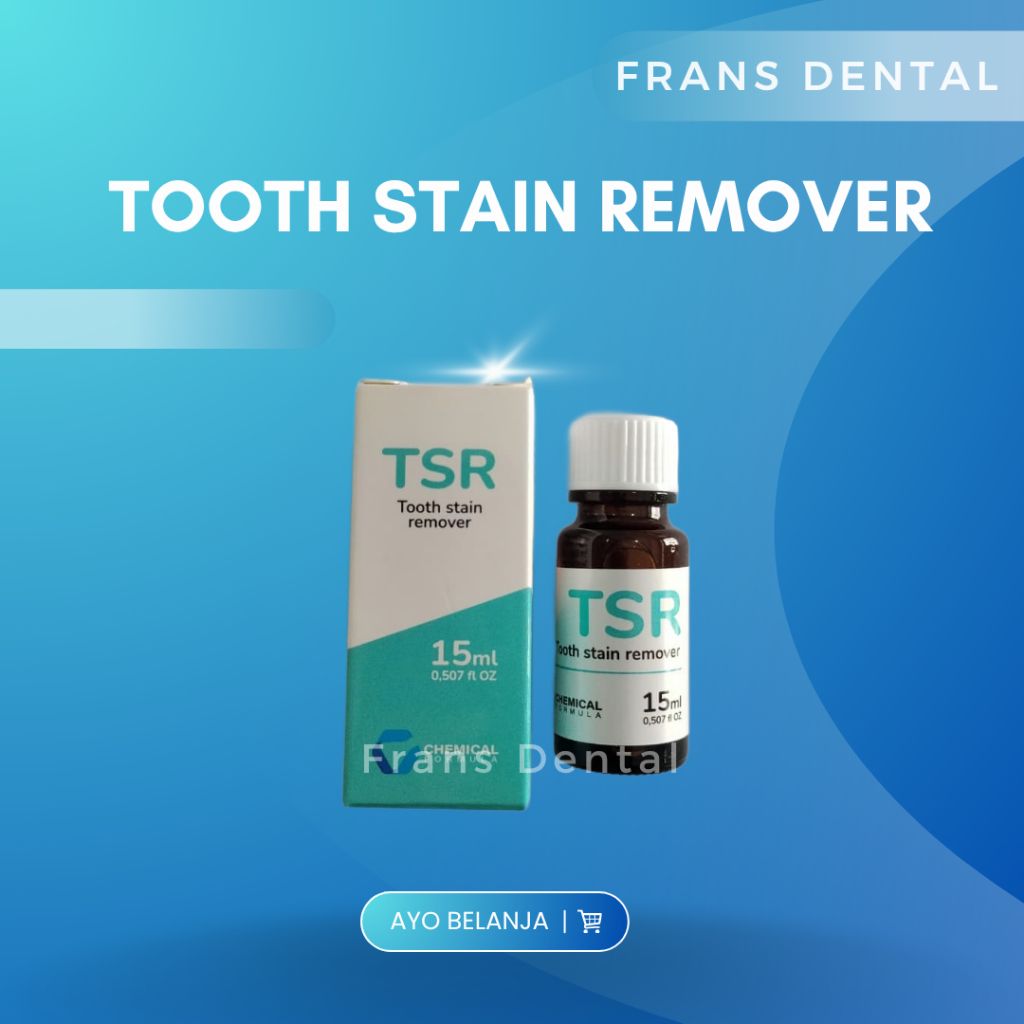 TSR Pelunak Karang Gigi Dental Bio Tooth Stain Remover Pemutih Gigi