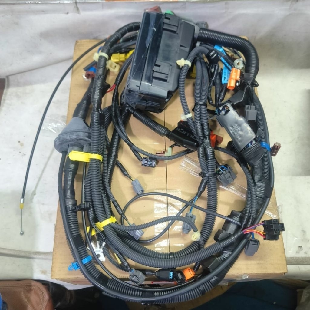 Kabel body engine mesin fuse box honda jazz GD3 original 32200-SAA-F12