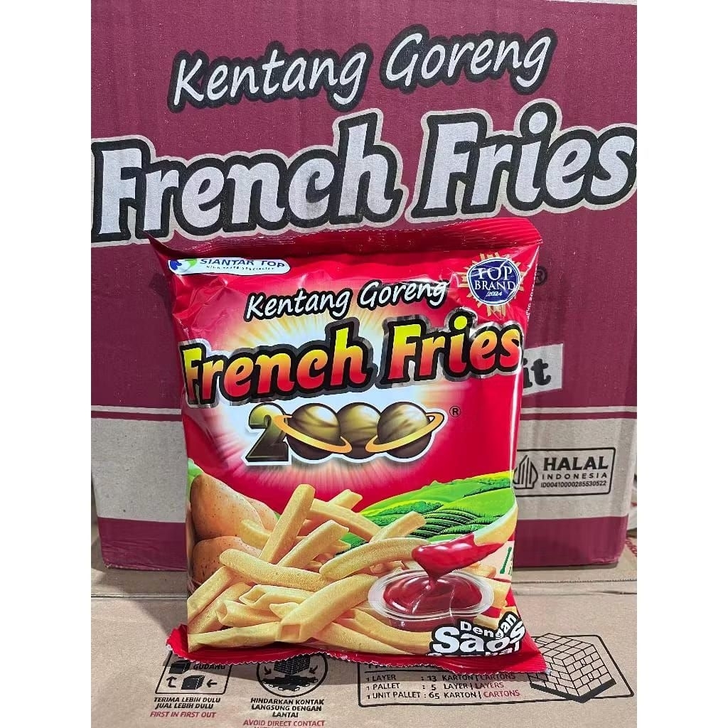 French Fries 2000 1 dus 62gr - 1dus isi 20