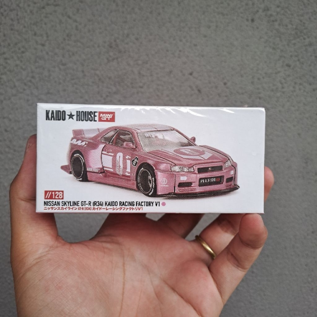 Kaido House MiniGT Nissan Skyline GTR R34 KAIDO RACING FACTORY V1