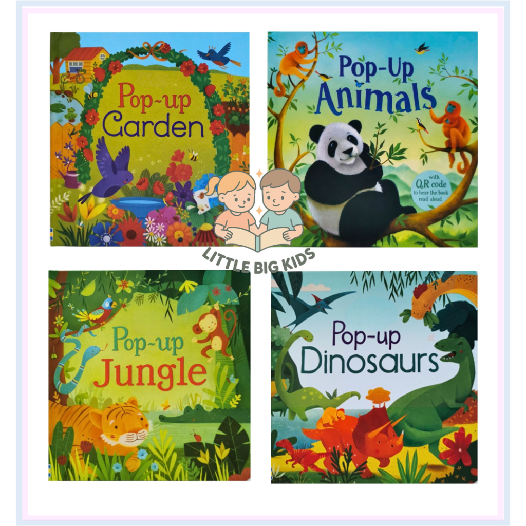 Buku Pop Up 3D Anak - Hard Cover