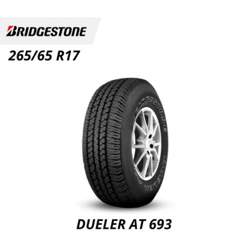 Ban Mobil 265/65 R17 Bridgestone AT 693 Dueler 265 65 17 Fortuner Pajero