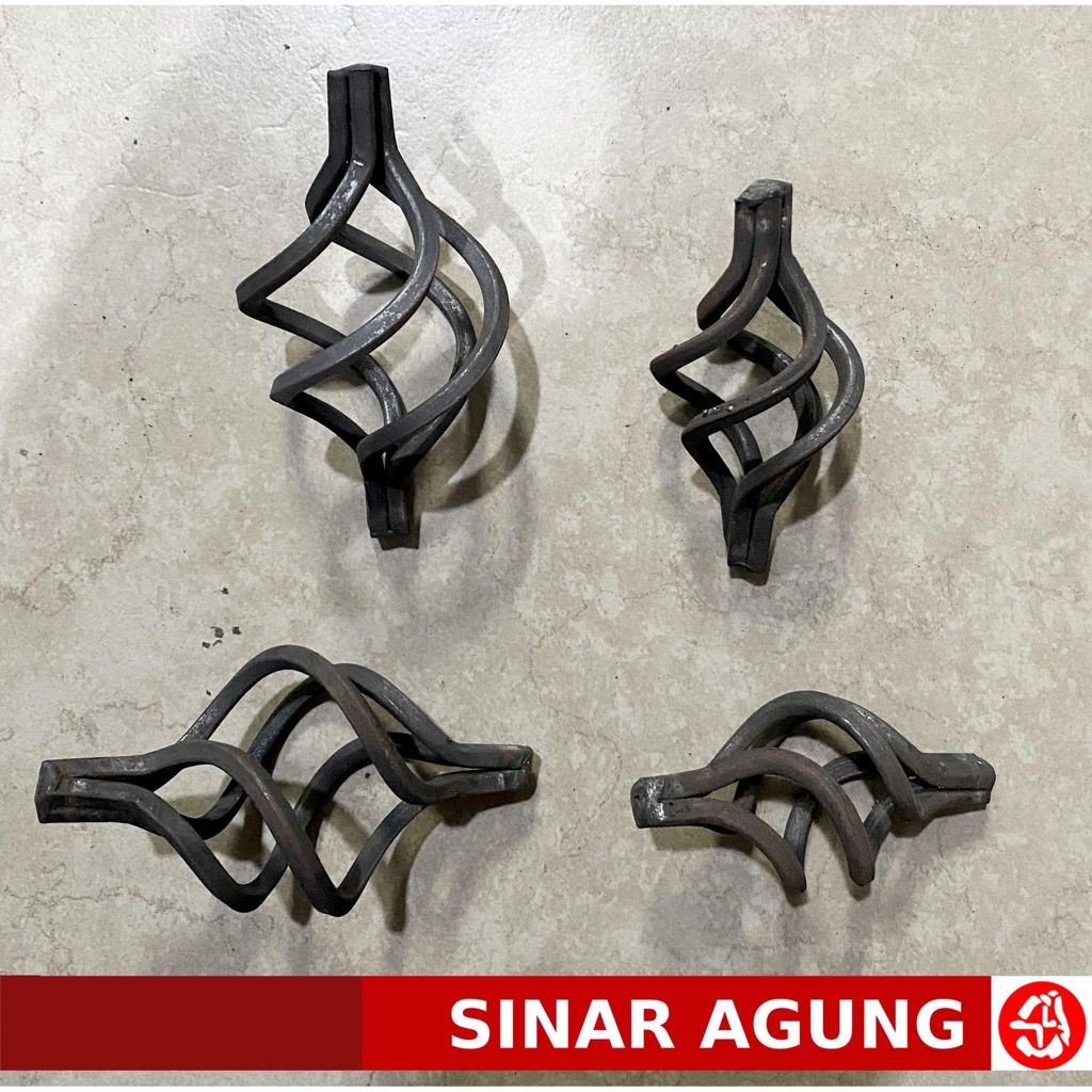 Ornamen Lampion Besi Nako / Lampion Spiral Besi -