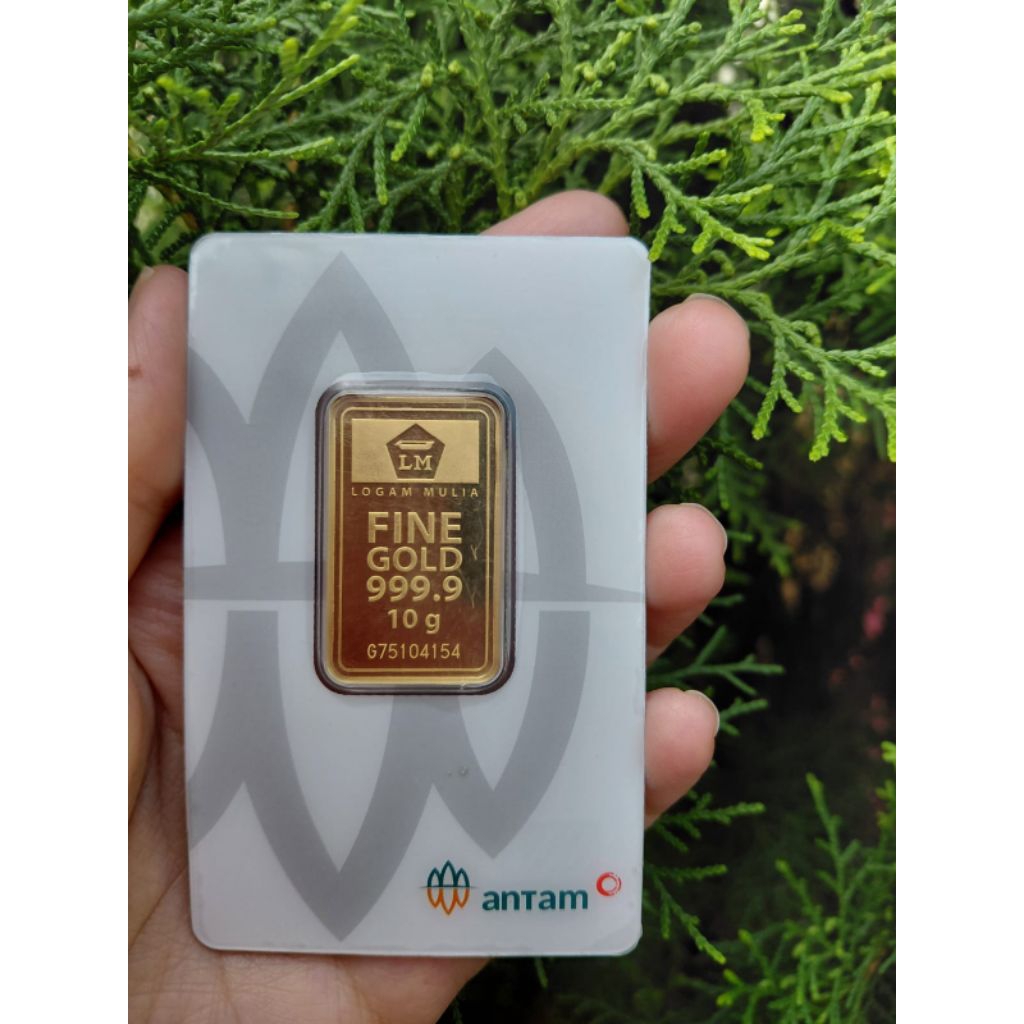 EMAS ANTAM 10 GRAM CERTICARD ANTAM BUMN EMAS 10 GRAM