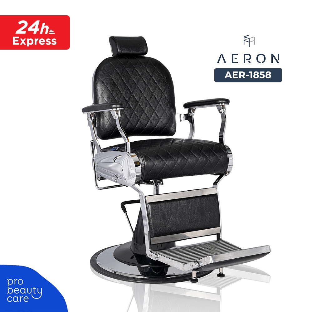 AERON - Kursi Barber Hidrolik AER-1858 Barbershop Chair