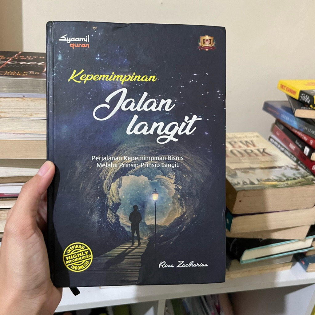 Buku Nonfiksi Hard Cover “Kepemimpinan Jalan Langit” (Riza Zacharias) Preloved