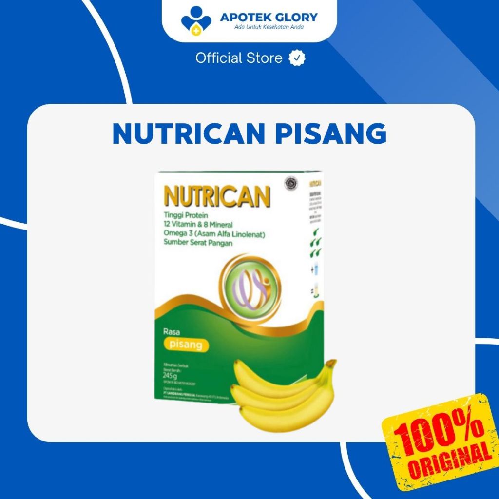NUTRICAN PISANG 245 GR // SUSU