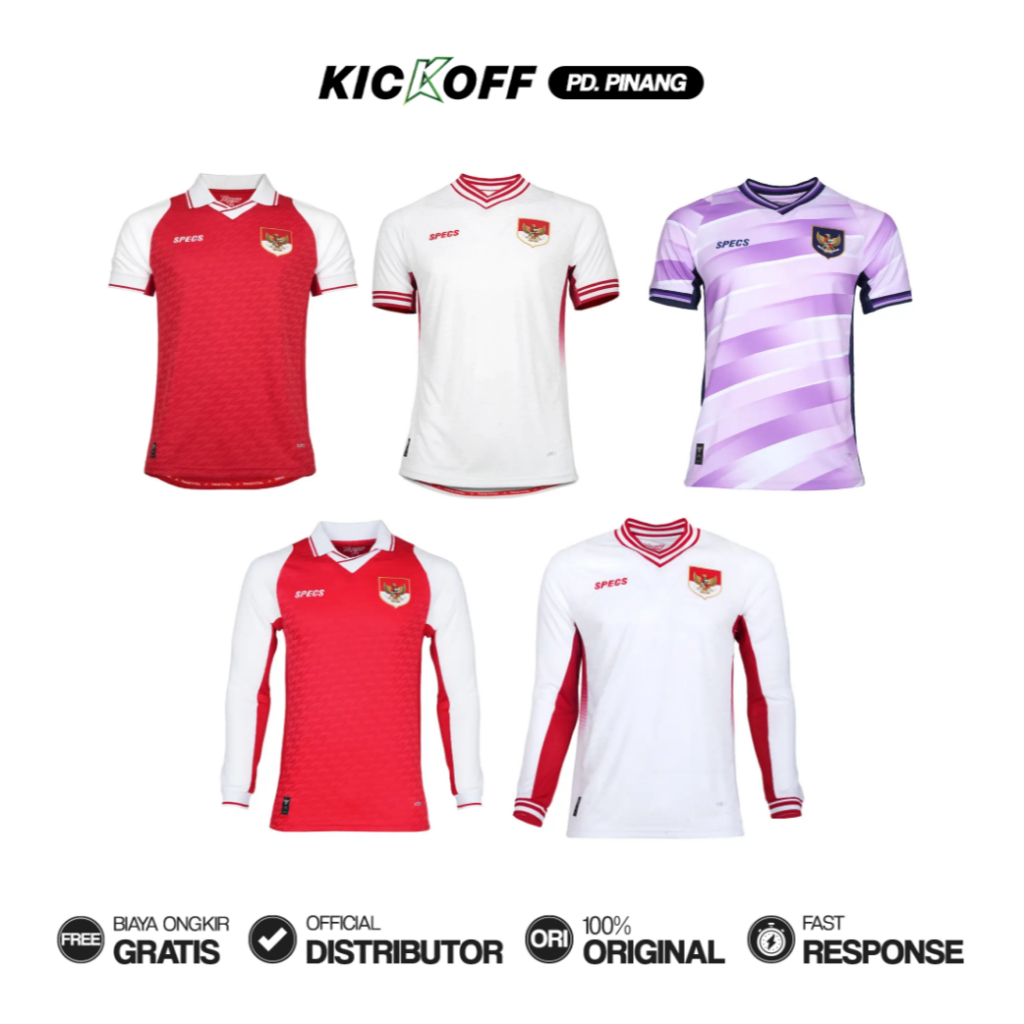 JERSEY TIMNAS FUTSAL SPECS TIMNAS FUTSAL HOME / TIMNAS FUTSAL AWAY / TIMNAS FUTSAL GK AWAY JSY 25