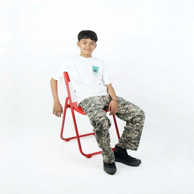 GAME PATTERN CARPENTER - ARMY - HUMBLEKID - KIDS PANTS