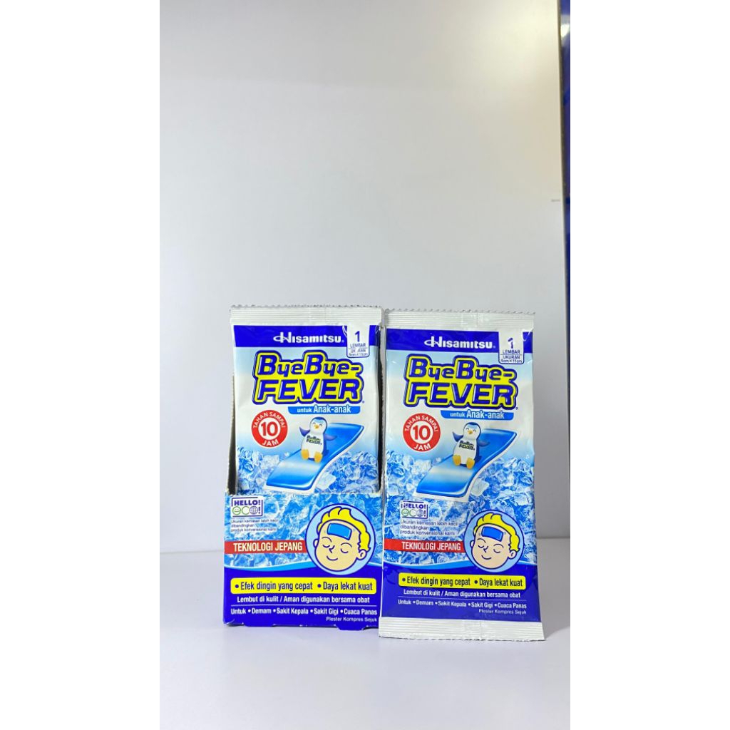 BYE BYE FEVER ANAK | Penurun Panas Anak | Kompres Panas
