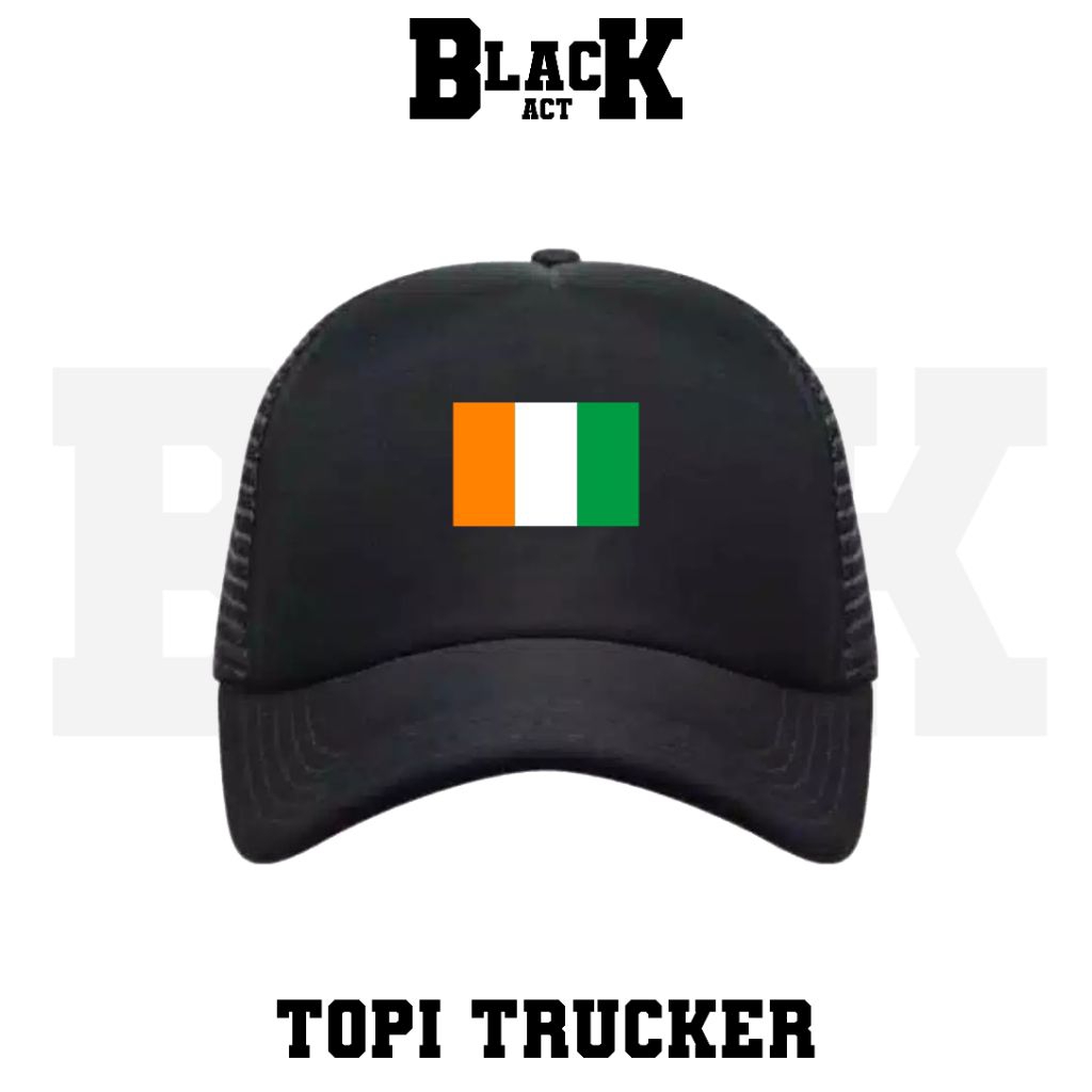 TOPI TRUCKER BENDERA PANTAI GADING