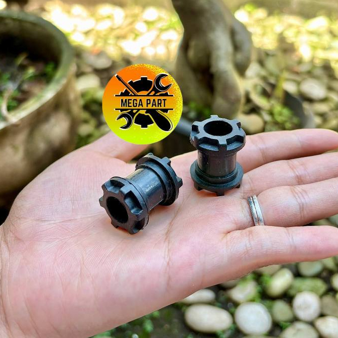 KARET DUDUKAN KNALPOT RUBBER MUFFLER KARISMA KIRANA SUPRA X 125 KARBU FI REVO FI 100 110 ABSOLUTE BL