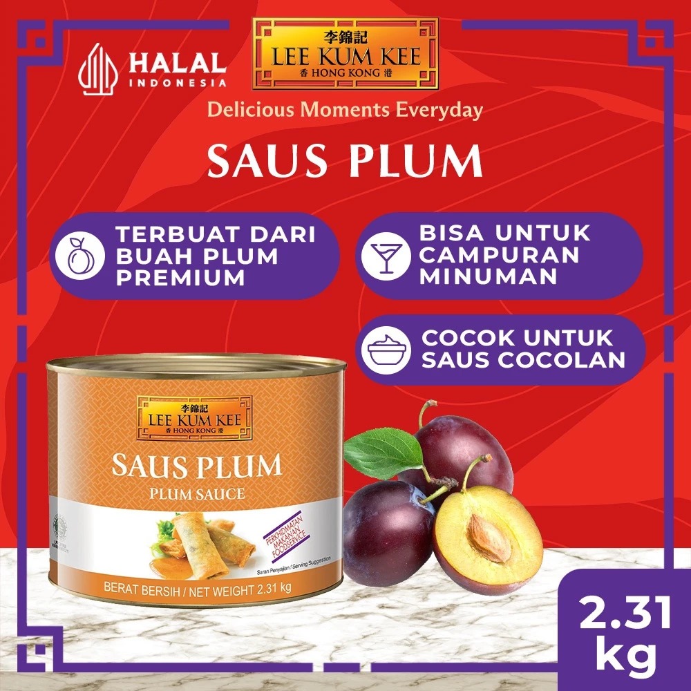 LEE KUM KEE Plum Sauce | Saus Plum 2,31 kg