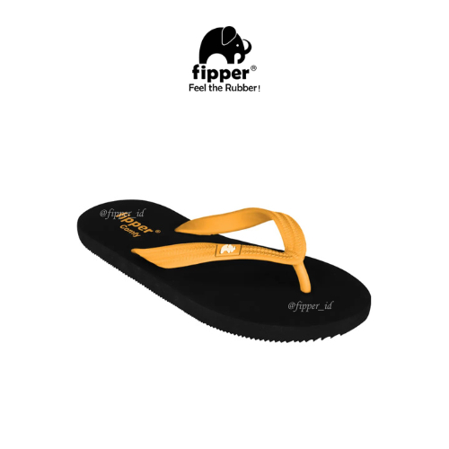 Fipper - Comfy Black / Yellow Goldenroad