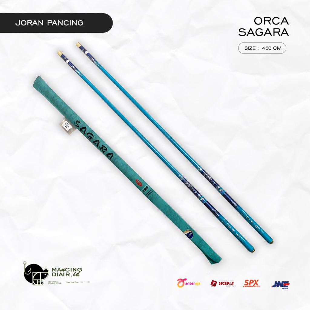 LIMITED STOCK Joran Tegek Orca Sagara || 4.5M