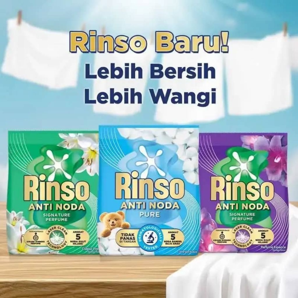 Rinso Detergent Bubuk Kemasan 1,440 Gram