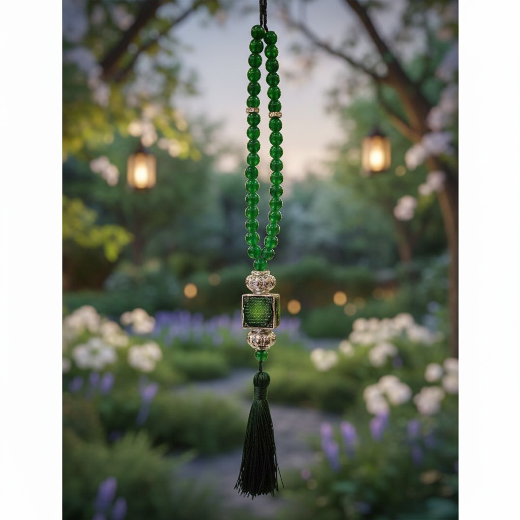 Kaligrafi Hiasan kaca spion Tengah dalam mobil motif tasbih