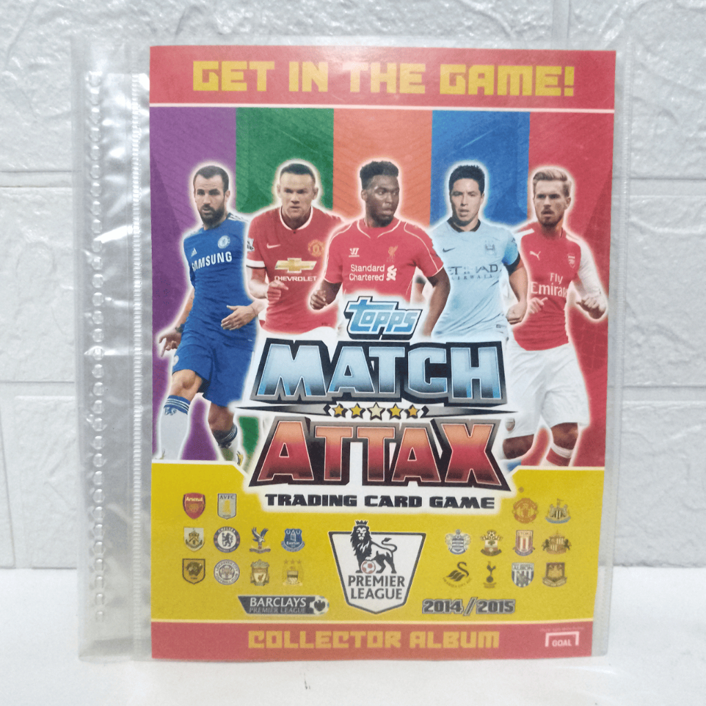 Kartu Bola Match Attax EPL Original 2014/2015 – Trading Card Game Preloved | Koleksi Pribadi