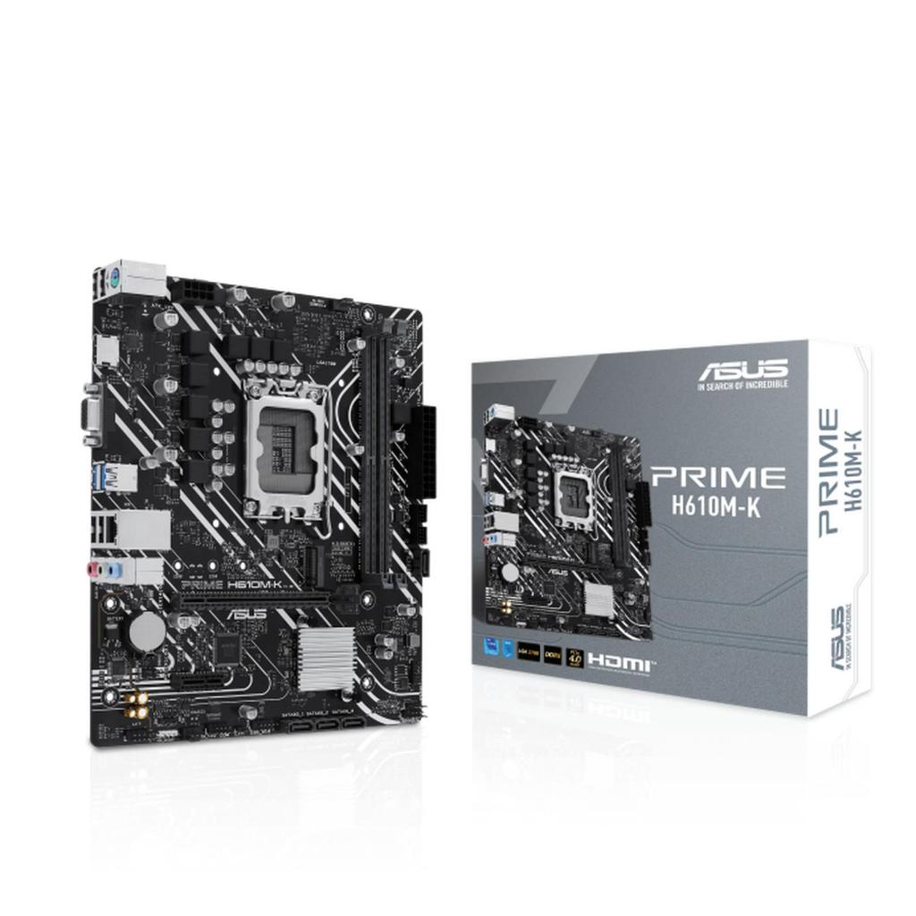 Motherboard ASUS Prime H610M-K DDR5 ARGB - intel LGA1700 Asus H610M-K DDR5