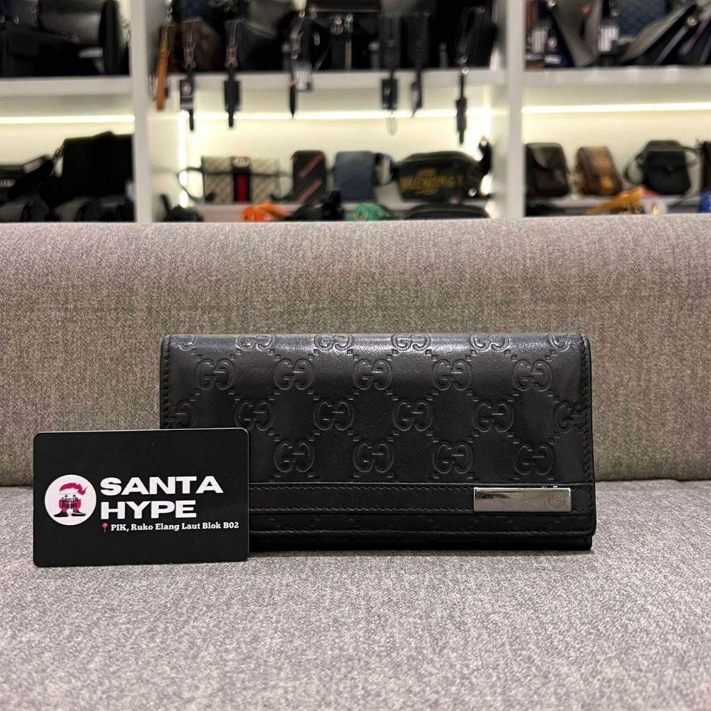 Gucci Guccissima Long Wallet