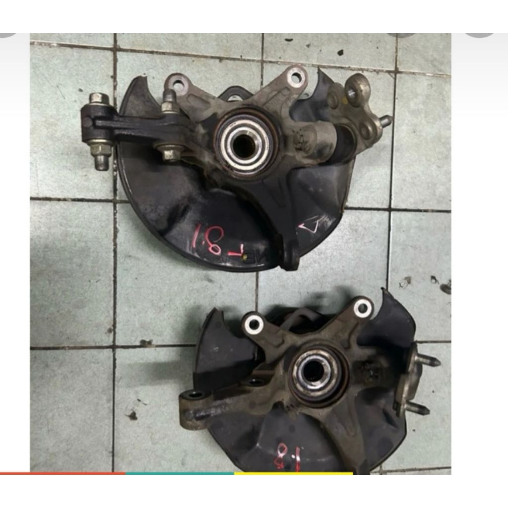 knakel knuckle as main set roda depan kanan / kiri original civic fd 1 2 2006-2011 copotan bekas
