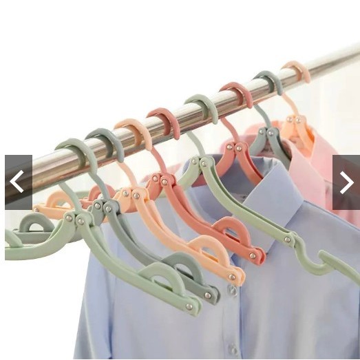 GANTUNGAN BAJU LIPAT SERBAGUNA / HANGER LIPAT MAGIC PORTABLE TRAVEL / HANGER PORTABLE / HANGER BAJU 