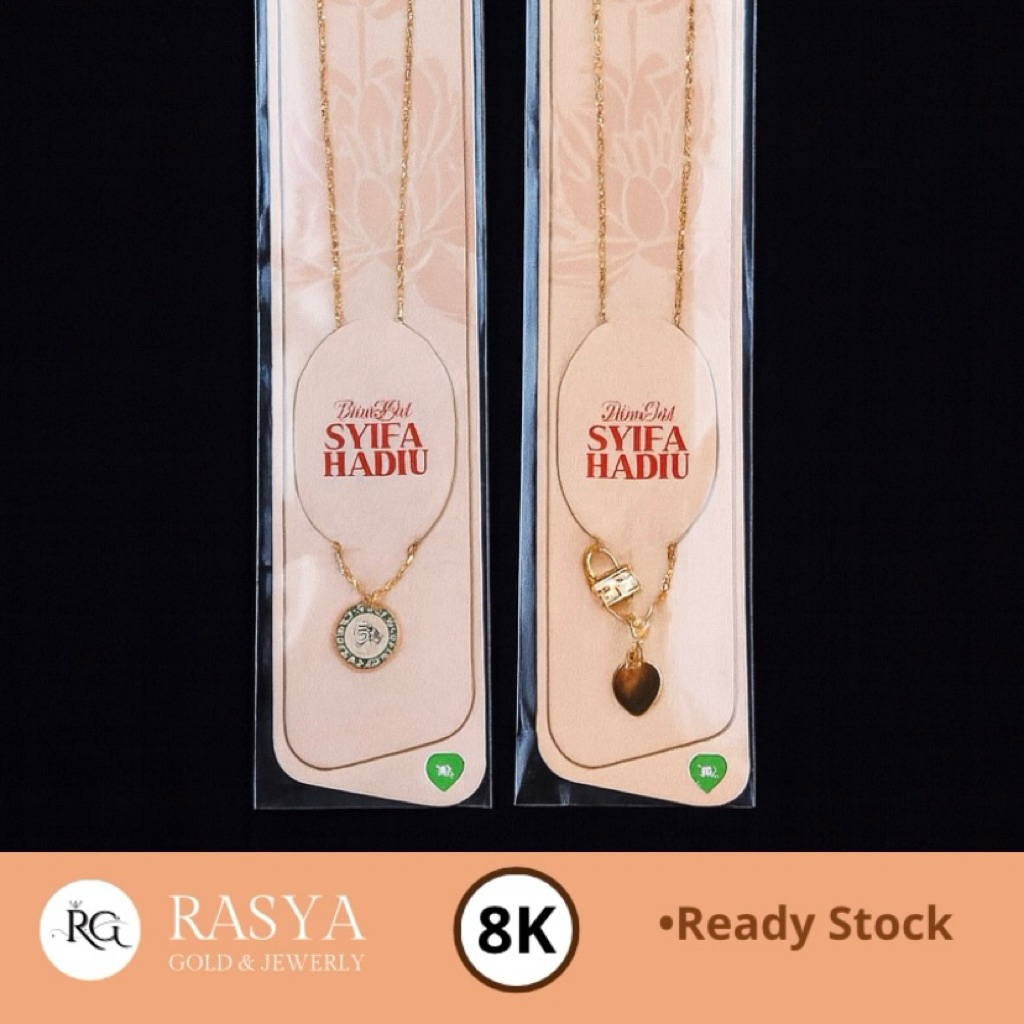 Kalung Emas Kadar 375 / 8K Kalung Dewasa Variasi