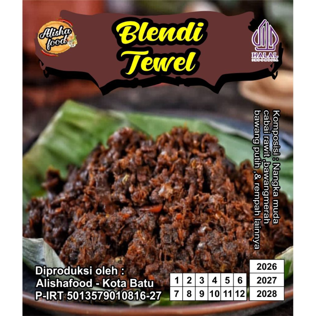 Blendi Tewel Khas Blitar